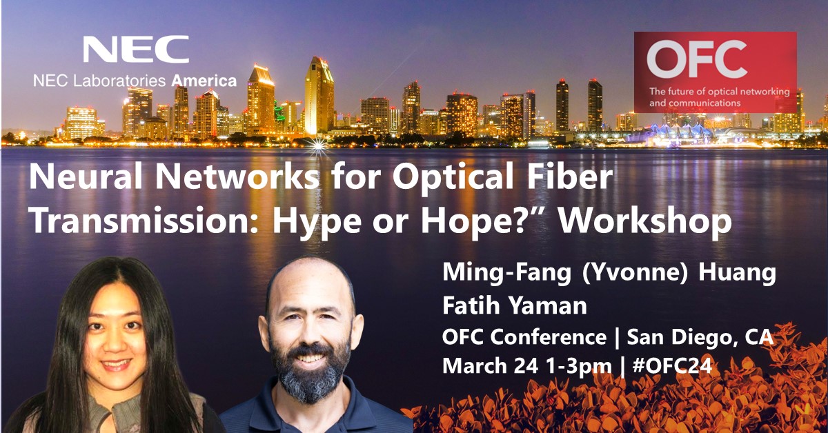 Neural Networks for Optical Fiber Transmission: Hype or Hope? Workshop