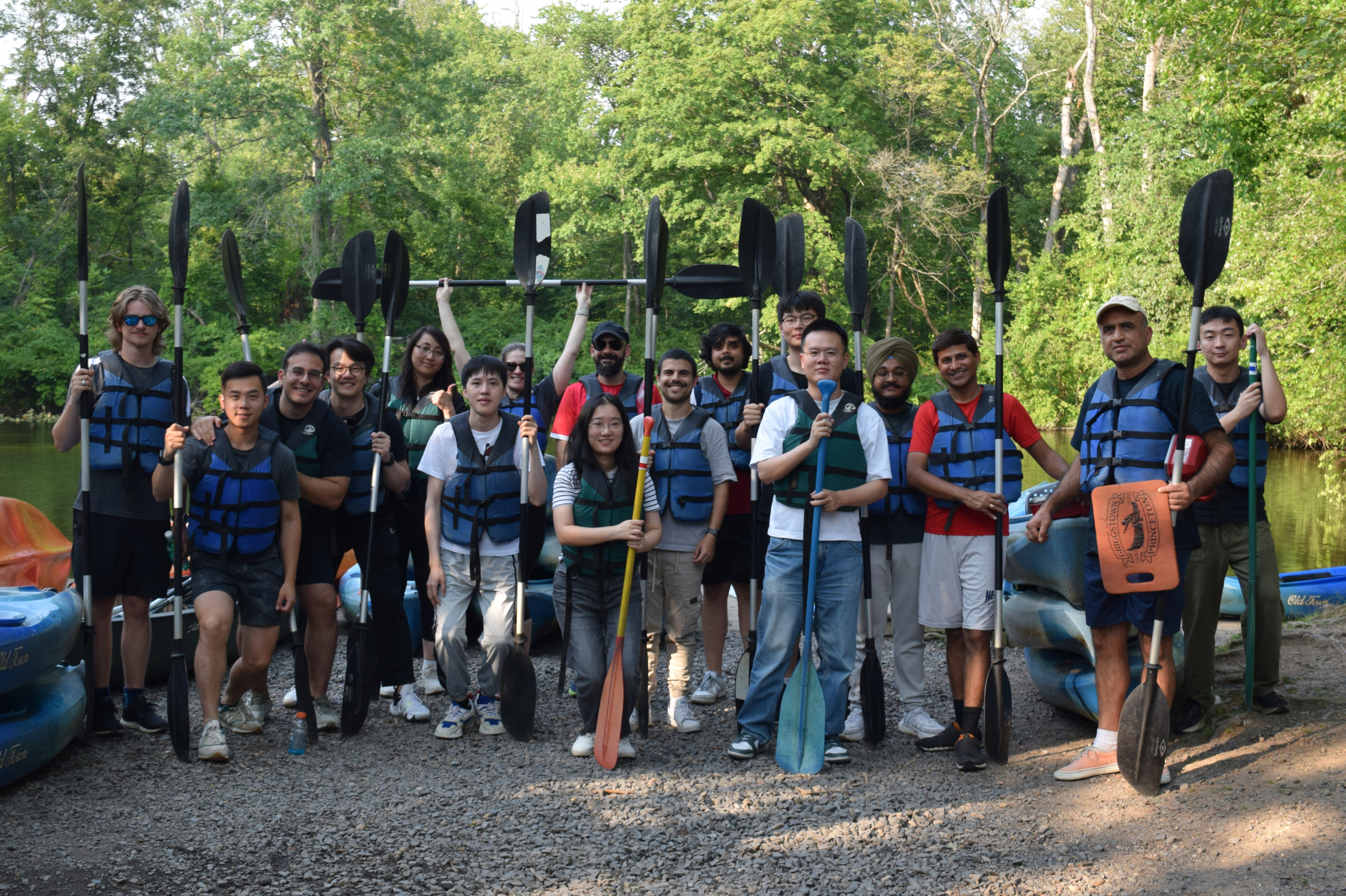 NEC Labs America Kayaking