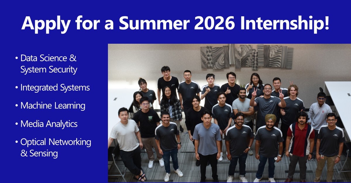 Apply for Summer 2026 Internship No Logo