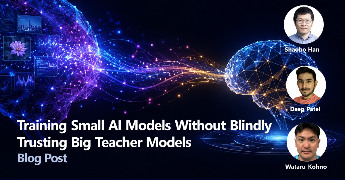 Training Small AI Models Without Blindly Trusting Big Teacher Models