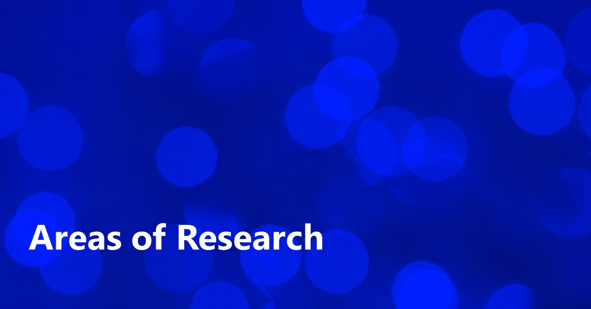 Areas of Research
