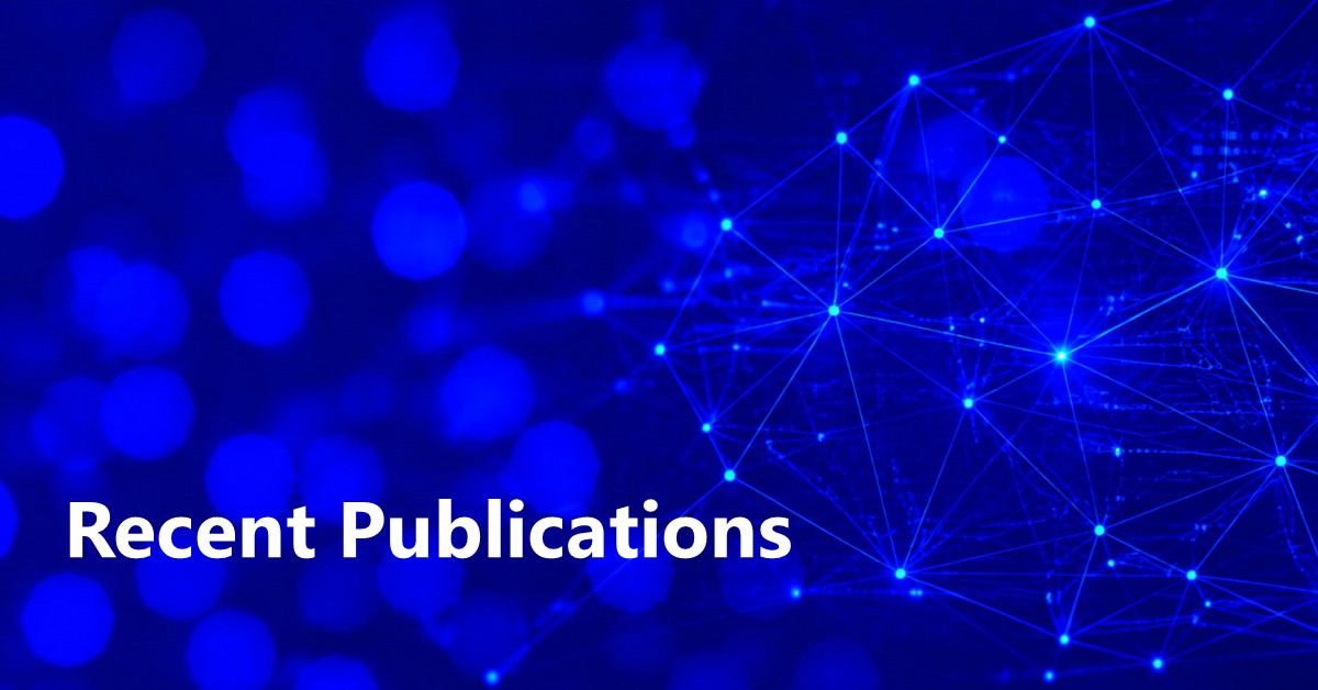 Recent Publications NEW Recent Publications NEW