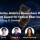 NEC Laboratories America Researchers Win a 2026 Edison Patent Award for Optical Fiber Innovation