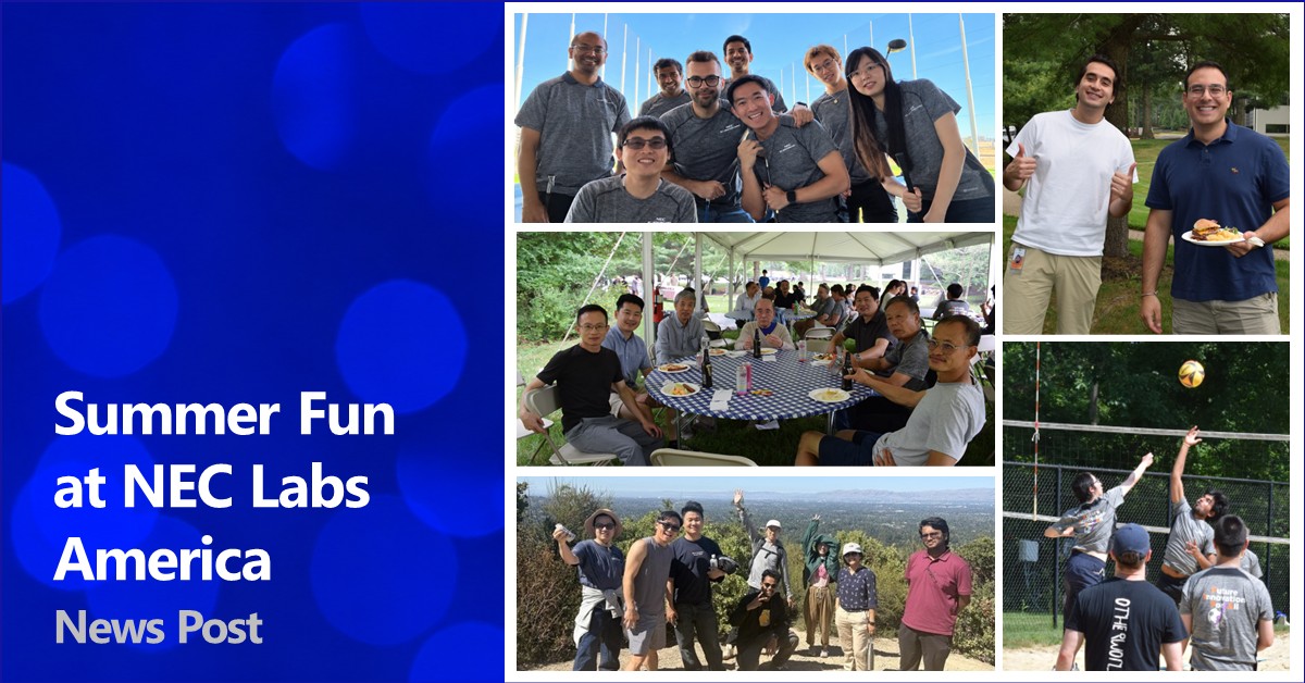 NEC Labs America Summer Fun