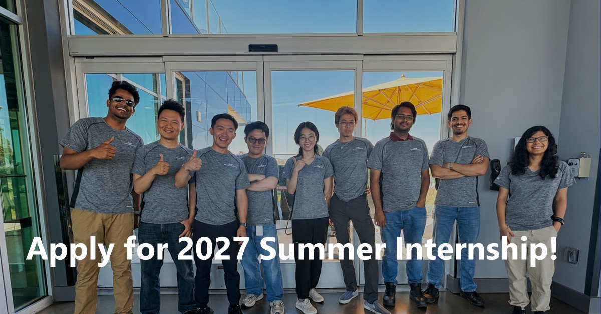 Apply for a 2027 Summer Internship