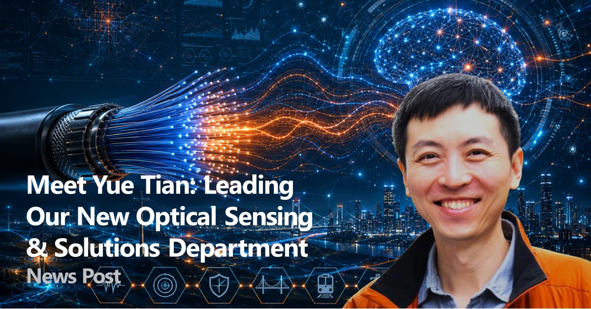 Meet Yue Tian Leading Our New Optical Sensing & Solutions Department