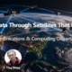 Routing Data Through Satellites That Never Stand Still